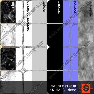 PBR marble floor texture maps DOWNLOAD